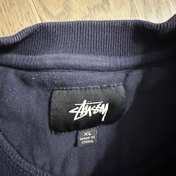 Stussy Navy Sweatshirt - Picture 3 of 3